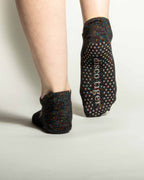 Low Rise Grip Socks - Disco Black
