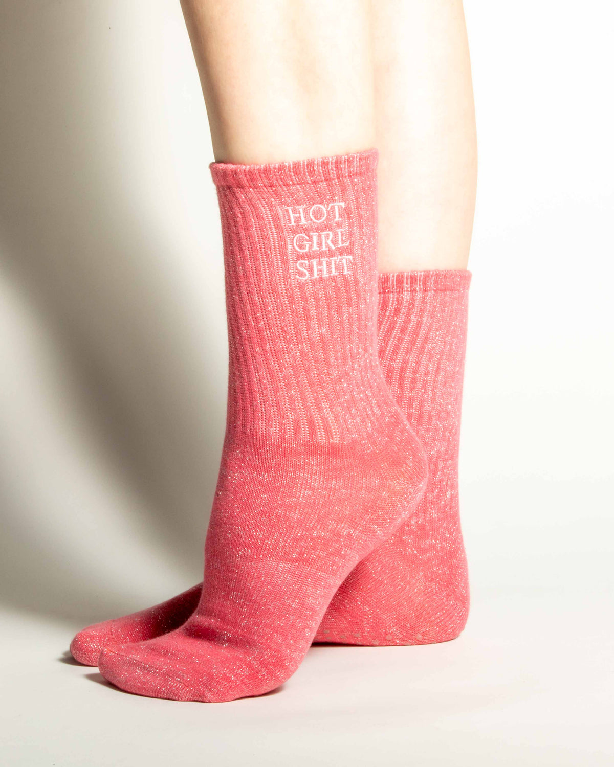 Crew Grip Socks - Fever Pink