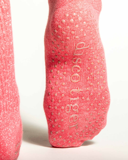 Crew Grip Socks - Fever Pink