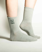 Crew Grip Socks - Mirrorball Silver