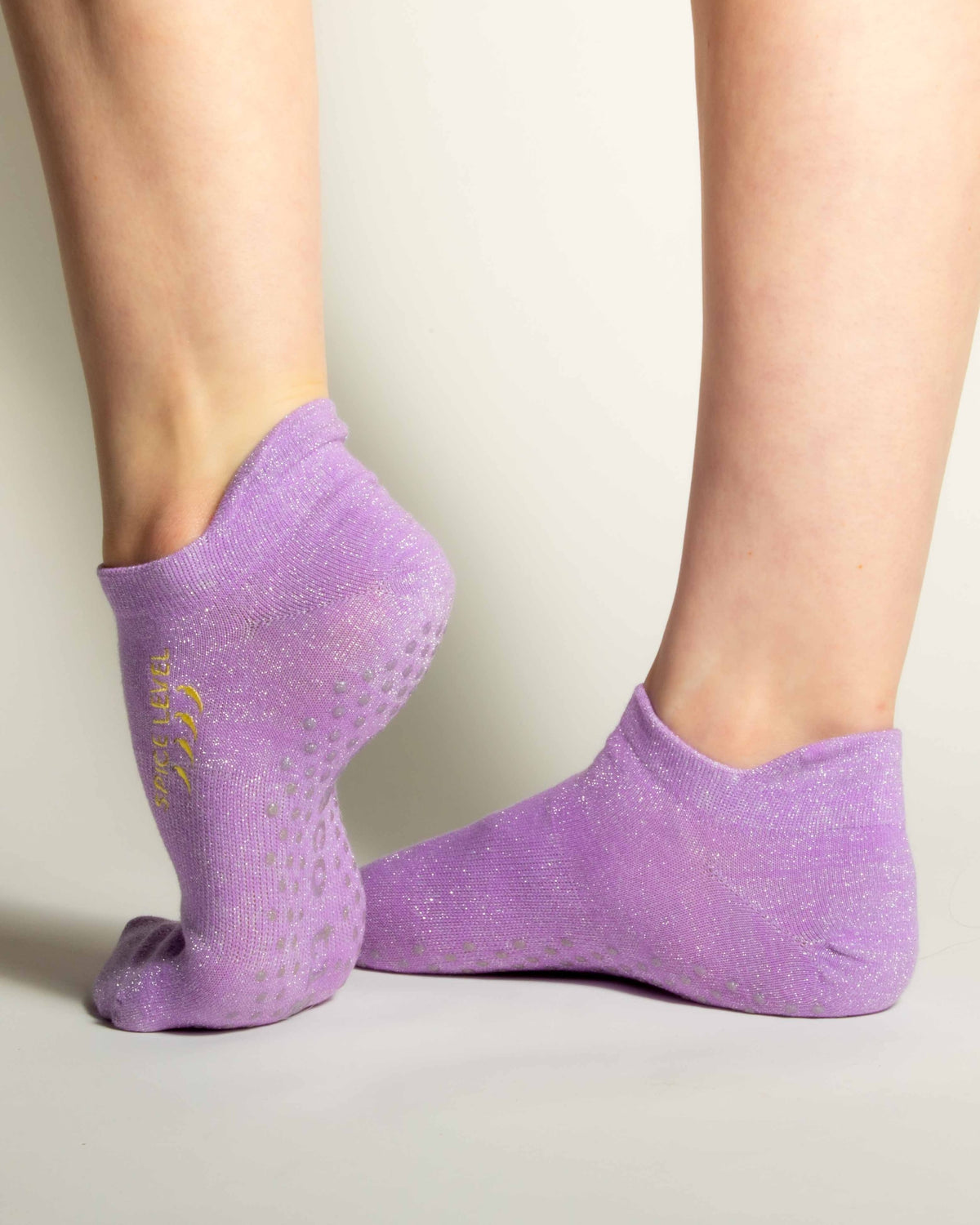 Low Rise Grip Socks - Spicy Lilac