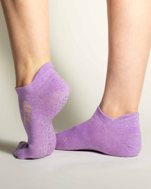 Low Rise Grip Socks - Spicy Lilac