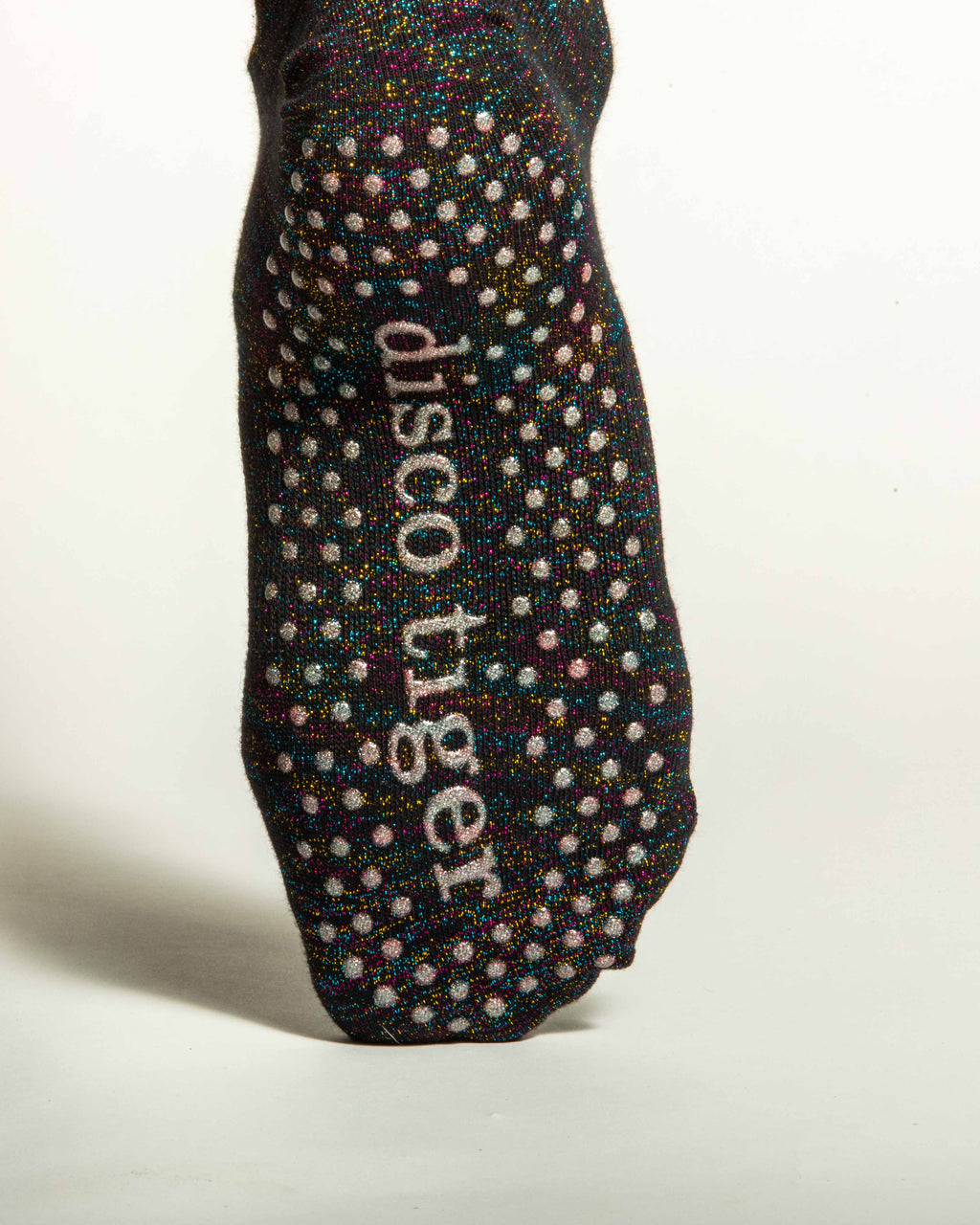 Low Rise Grip Socks - Disco Black
