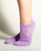 Low Rise Grip Socks - Spicy Lilac